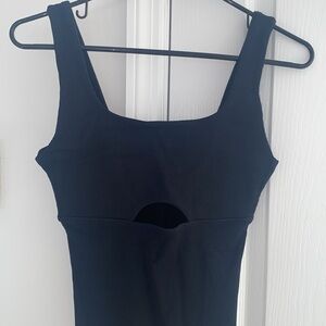 NWOT! Abercrombie&Fitch Soft A&F Collection Ribbed Cut-Out Tank Bodysuit